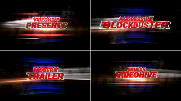 blockbuster trailer 10 after effects template free download